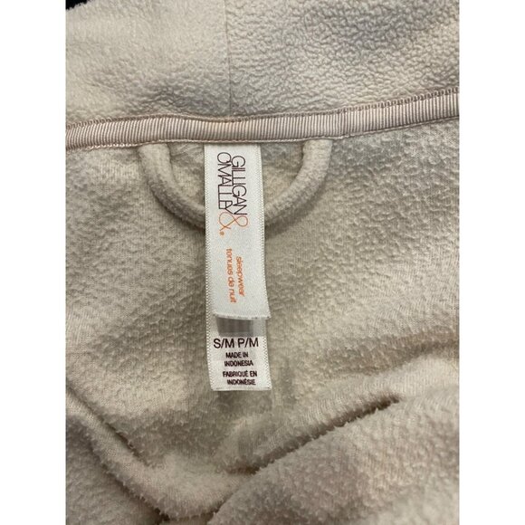 Gilligan & O'Malley Cream Colored Long Robe Sz S - Picture 8 of 9